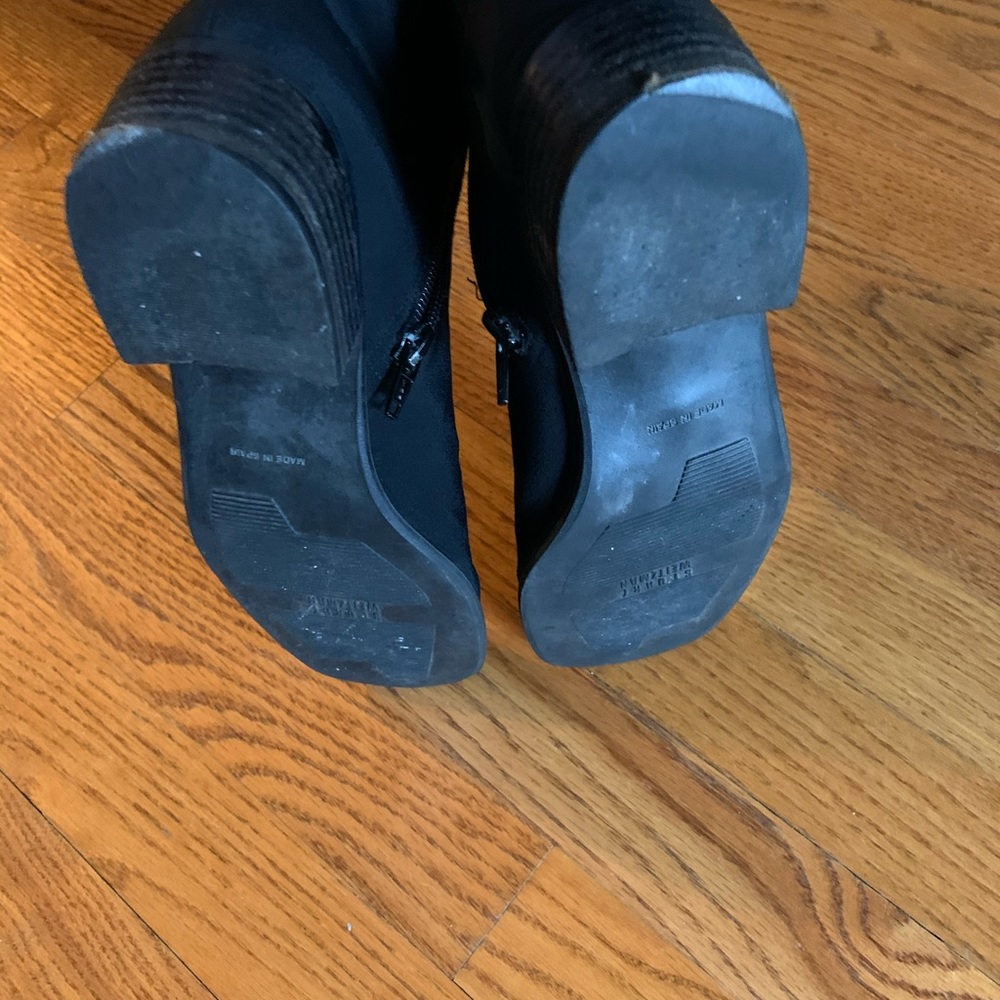 Stuart Weitzman Black Boots Size 6 - image 8